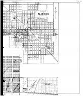 Elwood City, Elwood Outline Map - Right, Madison County 1901